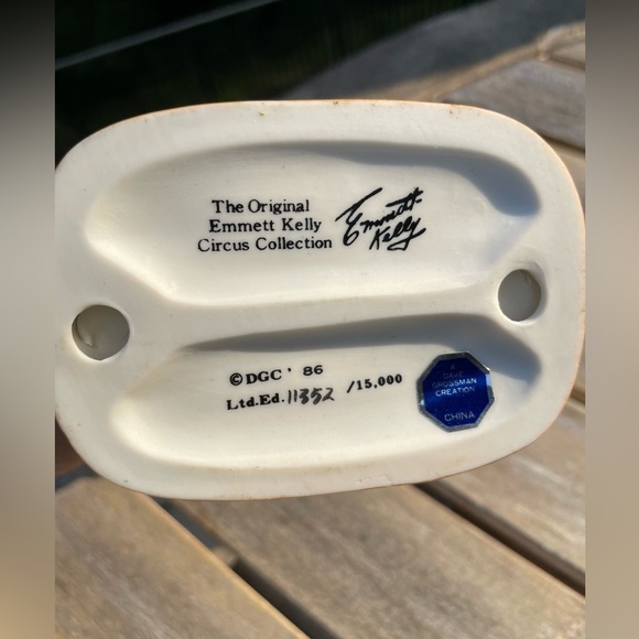 Original Emmett Kelly Circus collection Limit. Ed. Signed - Picture 5 of 7